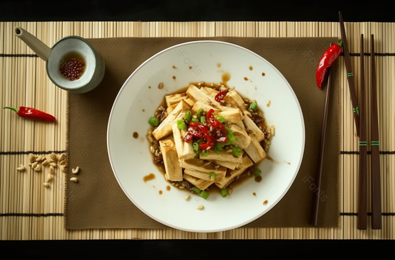 中式素食美食炒香干,高清,摄影图,摄影图片,图片大全,摄影图免费下载